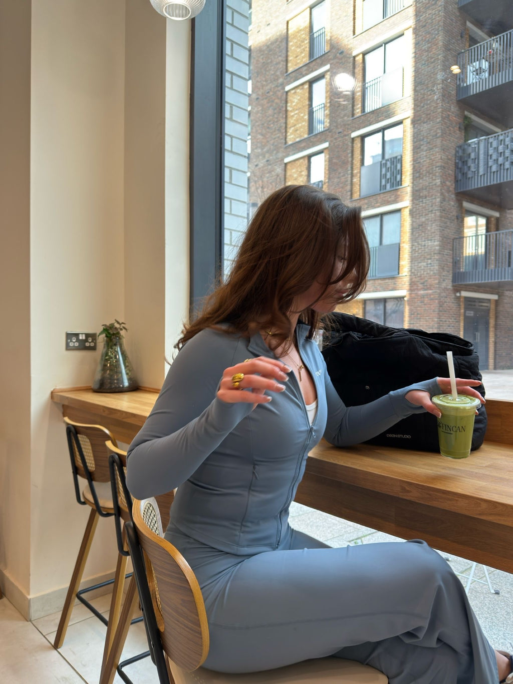 CloudSculpt™  Zip Jacket in Aura - OBSYRN activewear UK