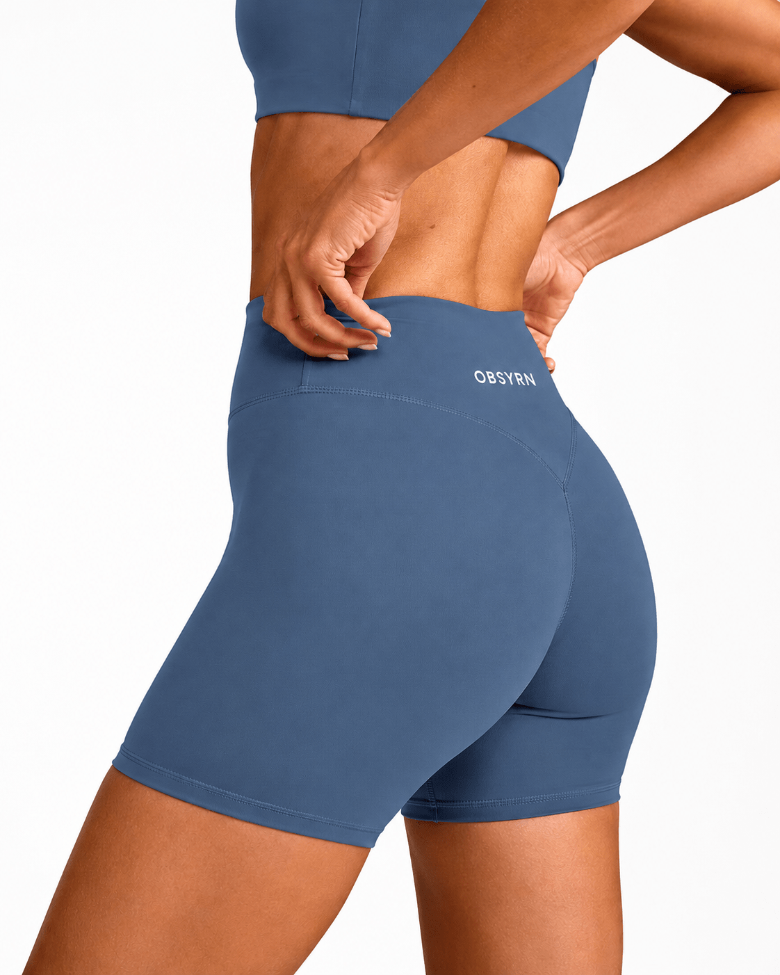 CloudSculpt™ High Waisted Shorts 6" - OBSYRN